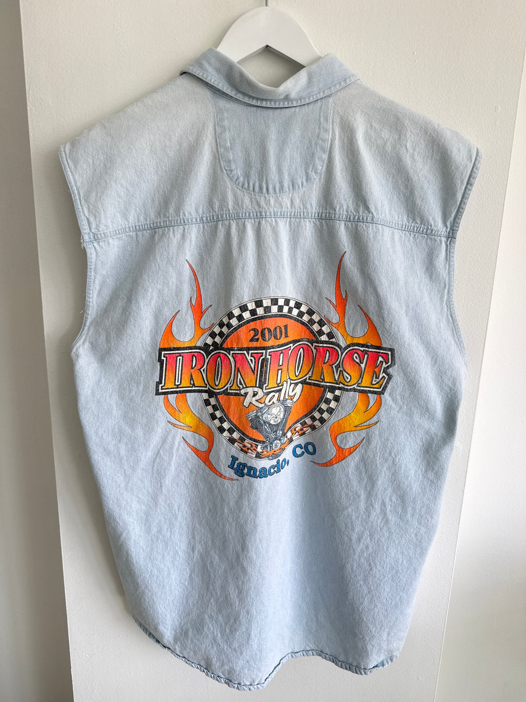 2001 Iron Horse Denim Crop