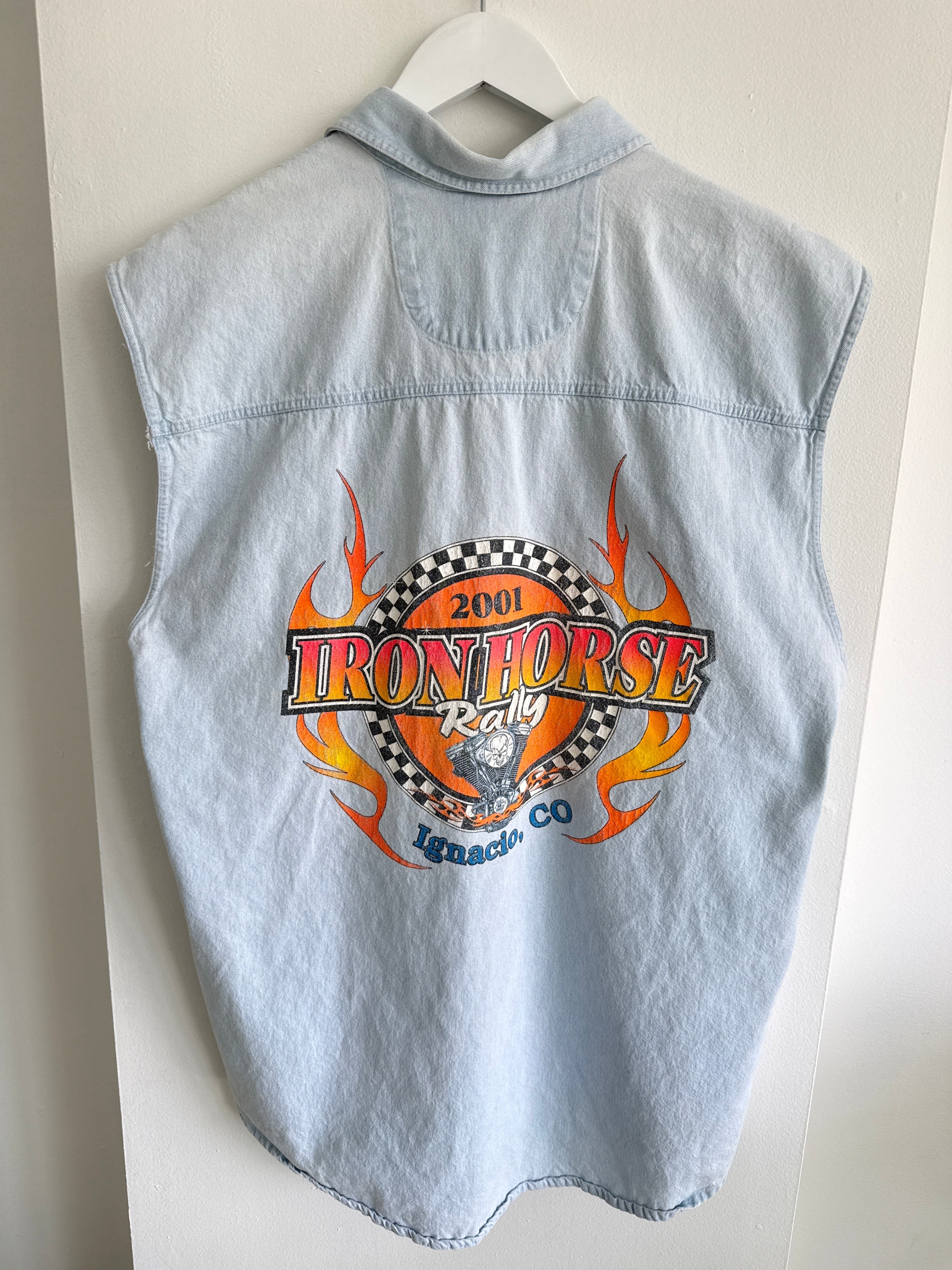 2001 Iron Horse Denim Crop