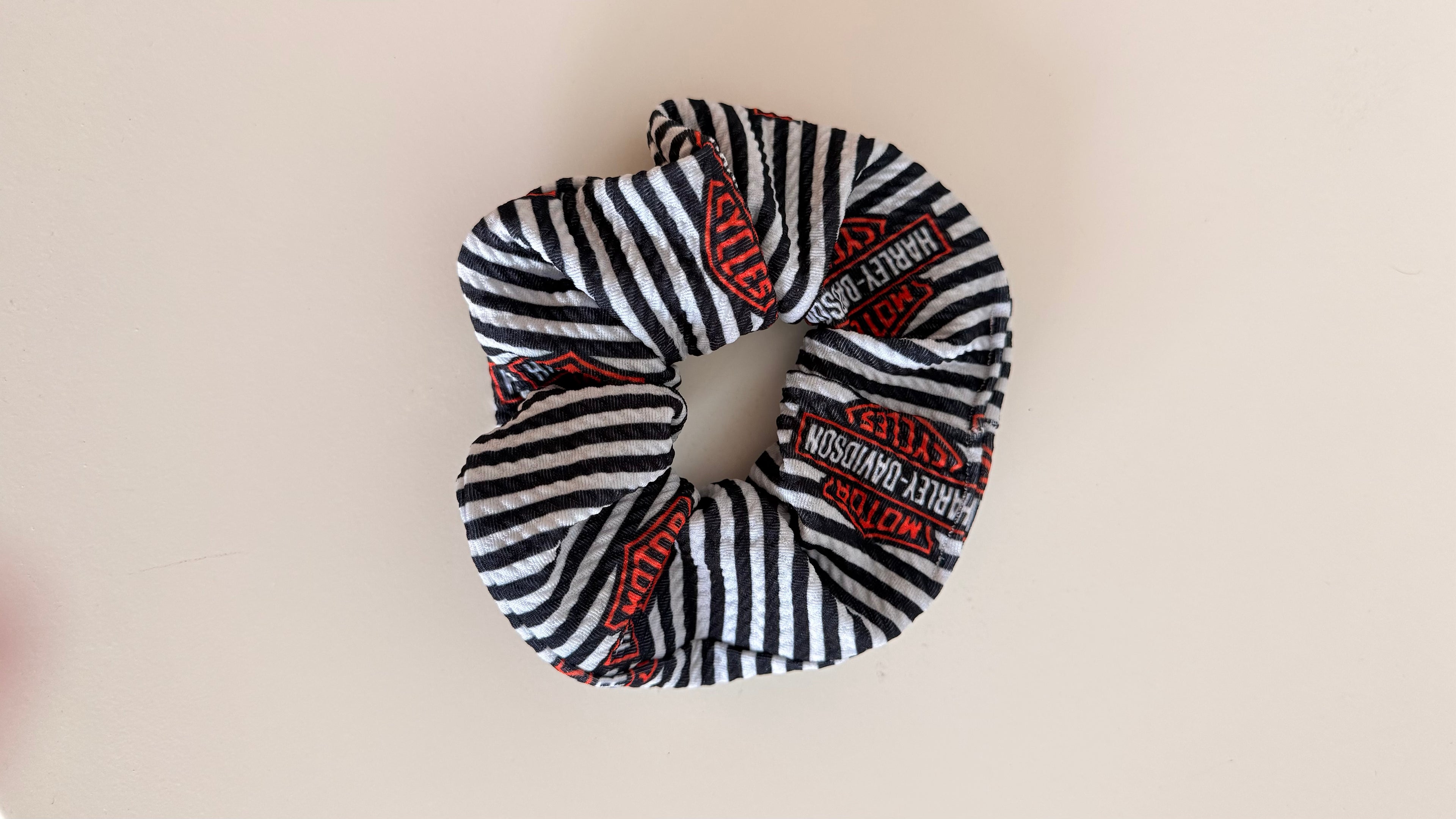 HD Striped Jumbo Scrunchie
