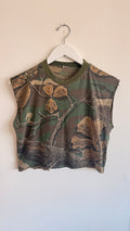 Camo Sleevless Crop
