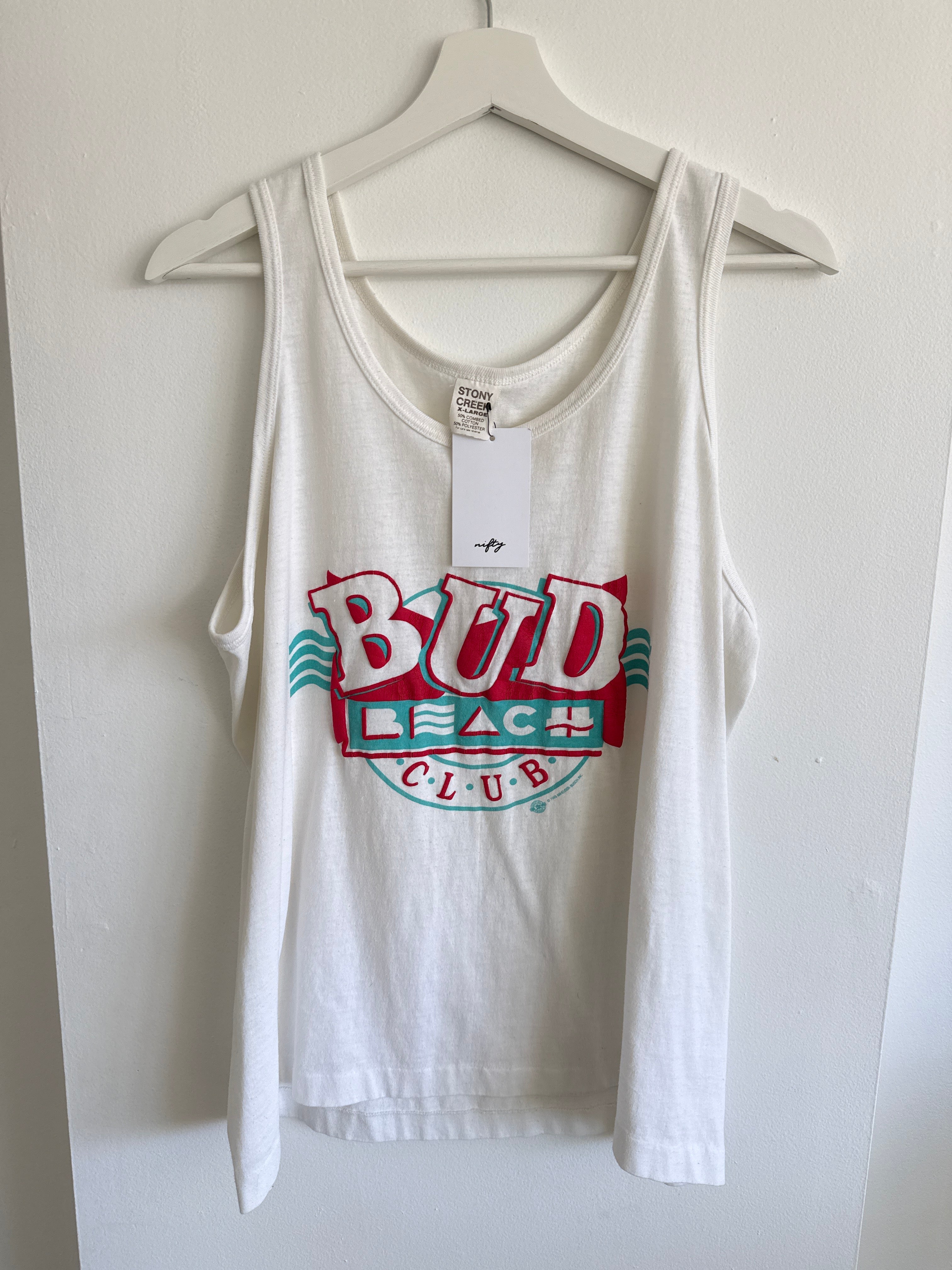 1988 BUD Beach Club Tank