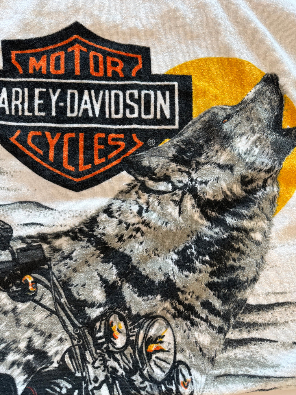 HD Lone Wolf Towel