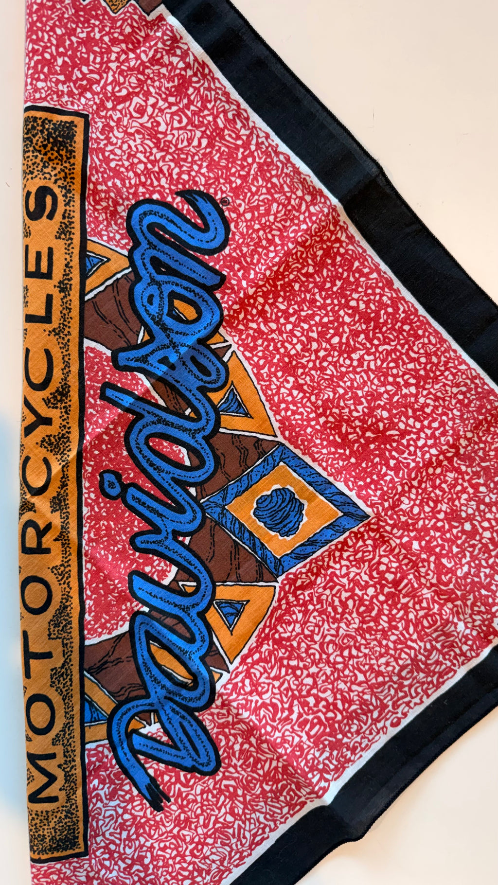 HD Red Scribble Bandana