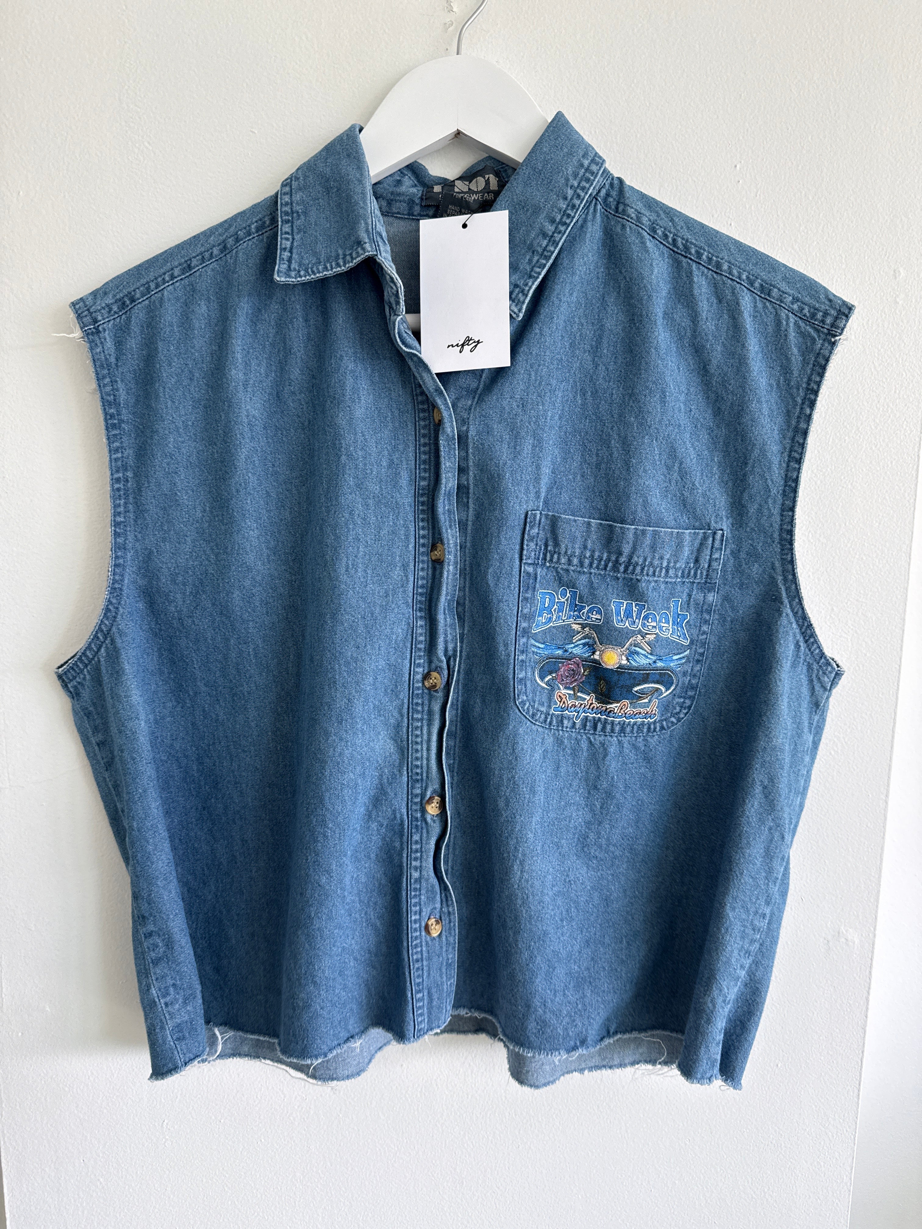 2008 Bike Week Denim Tank